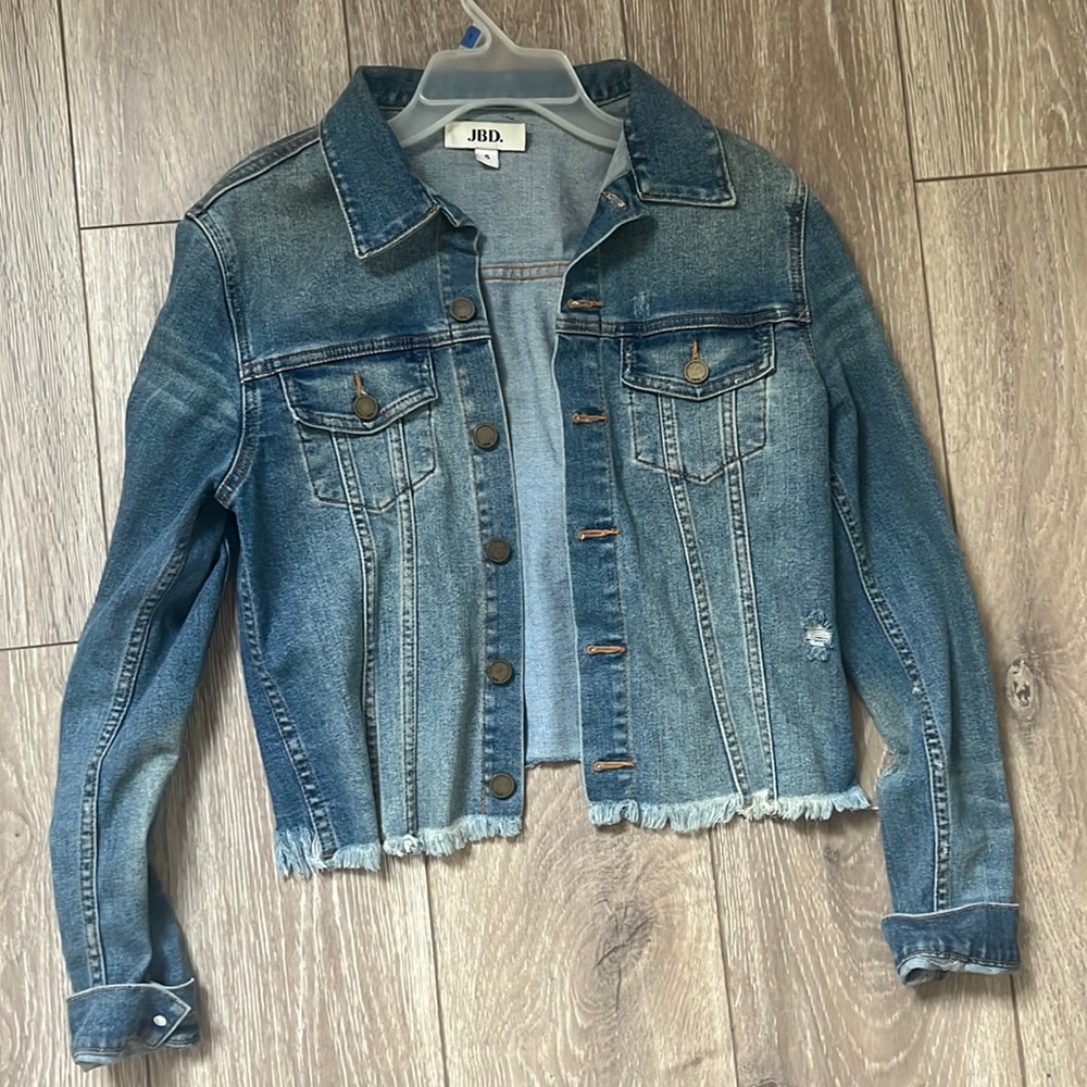 JBD FRAYED JEAN JACKET